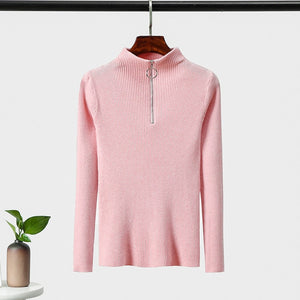 Womens Sweaters 2019 Autumn Winter Tops Turtleneck Sweater Women Pullover Jumpercashmere Sweater Women Sweter Pull Femme Hiver