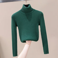 Load image into Gallery viewer, DIHOPE  2020 Autumn Winter Women Knitted Turtleneck Sweater Soft Polo-neck Jumper Fashion Slim Femme Elasticity Pullovers