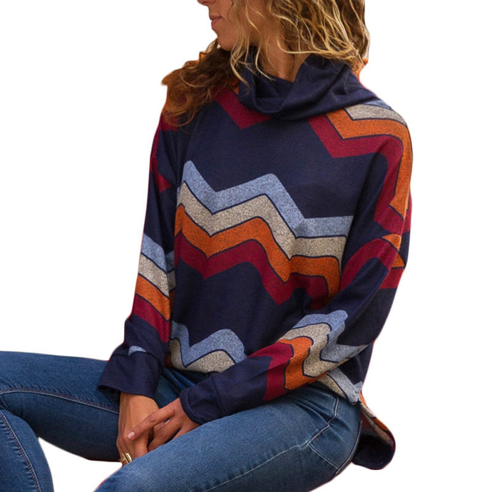 3 Color 5 Size Women Striped Sweater for Women Long Sleeve Pullovers Casual Cotton Sweater Female Top Jumper Plus Size