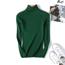 Load image into Gallery viewer, On Sale 2019 Autumn Winter Women Knitted Turtleneck Sweater Casual Soft Polo-neck Jumper Fashion Slim Femme Elasticity Pullovers