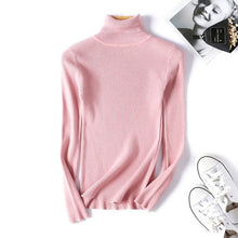 Load image into Gallery viewer, On Sale 2019 Autumn Winter Women Knitted Turtleneck Sweater Casual Soft Polo-neck Jumper Fashion Slim Femme Elasticity Pullovers