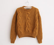 Load image into Gallery viewer, H.SA Women Sweaters Warm Pullover and Jumpers Crewneck Mohair Pullover Twist Pull Jumpers Autumn 2017 Knitted Sweaters Christmas